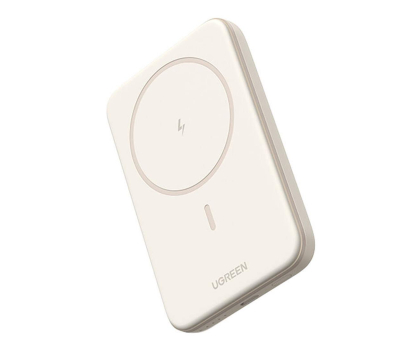 Powerbank UGREEN Powerbank magnetyczny PB561 USB-C 15W beż 6941876222087